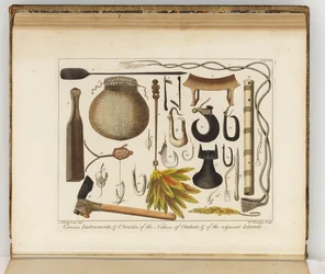 Illustratie uit Een reisverslag naar de Zuidzeeën: in Zijne Majesteits schip, de Endeavour, 1794